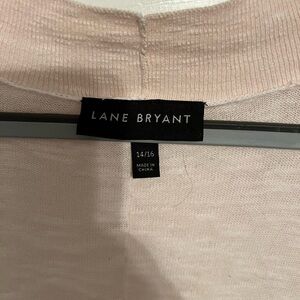 Light sweater/kimono in a light peach